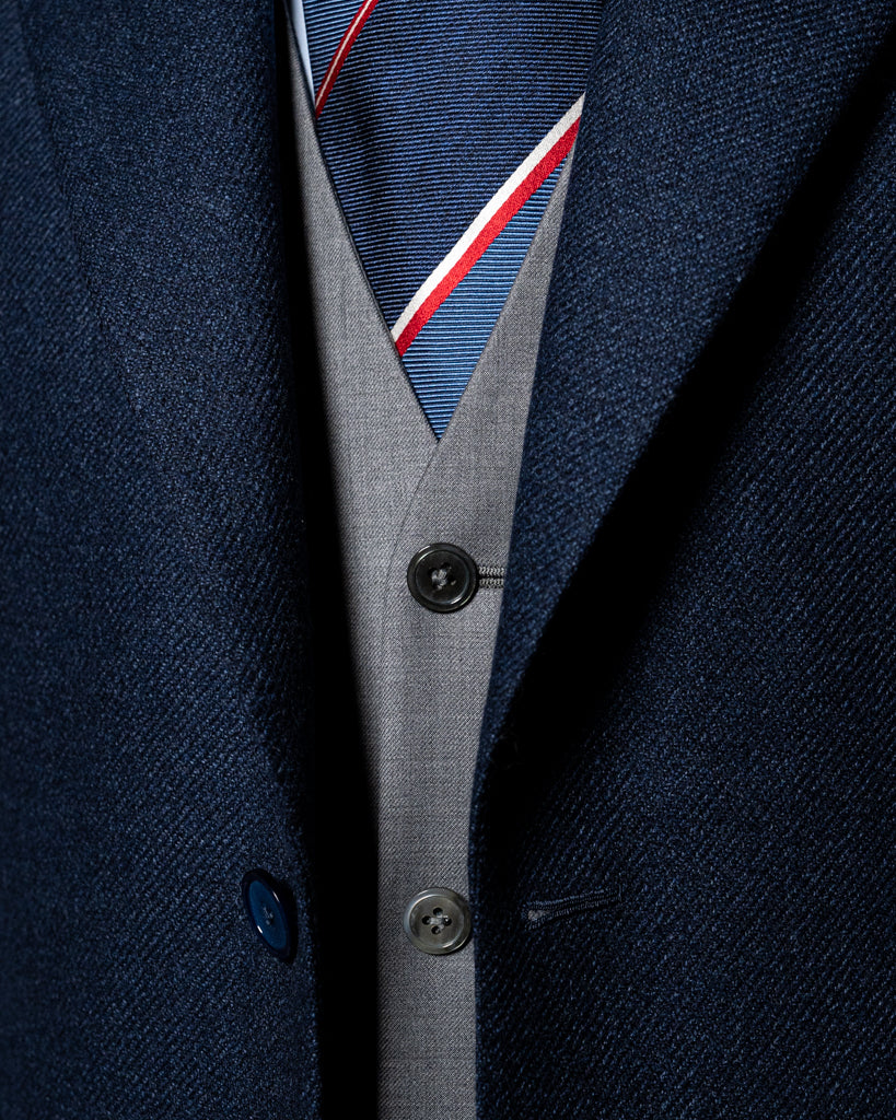 Abito Giotto Light Blue con Gilet