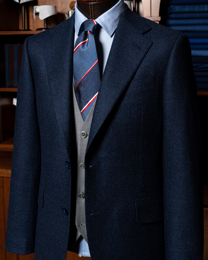 Abito Giotto Light Blue con Gilet