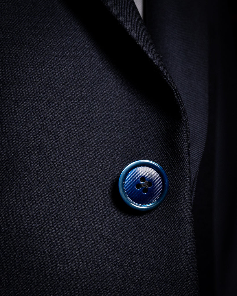 Abito Giotto Navy Blue con Gilet Argento