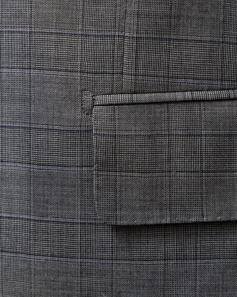 Giotto Glencheck Grey Suit