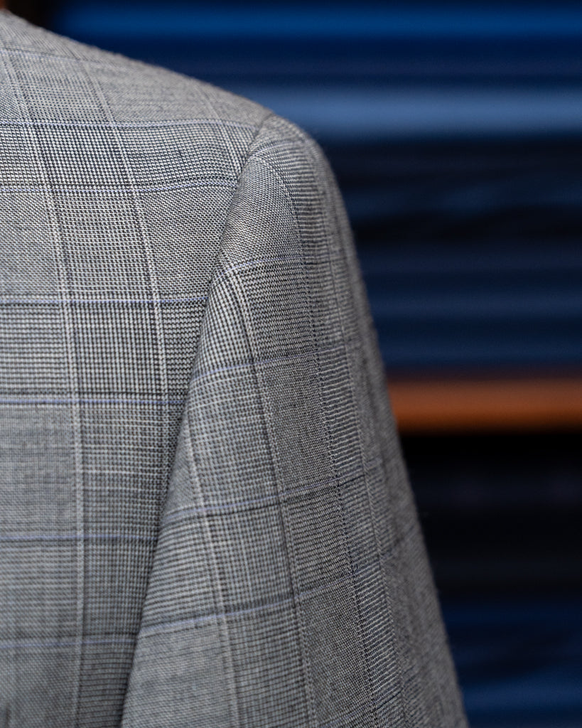 Giotto Glencheck Grey Suit