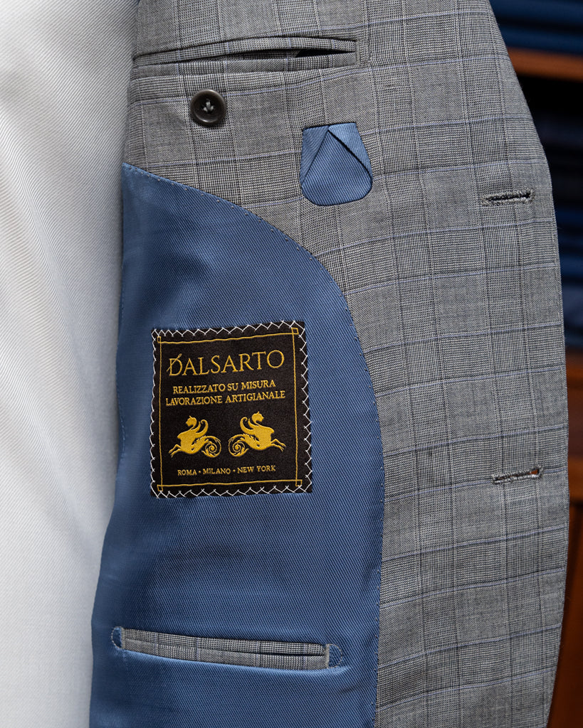 Giotto Glencheck Grey Suit