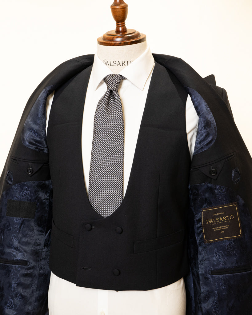 Slate Blue Modernico Suit with Vest
