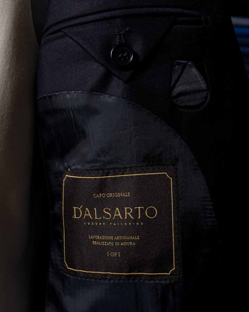 Modernico Navy Blue Suit with White Vest