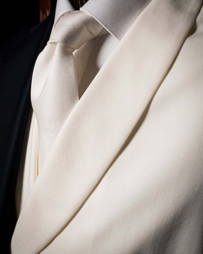 Modernico Navy Blue Suit with White Vest
