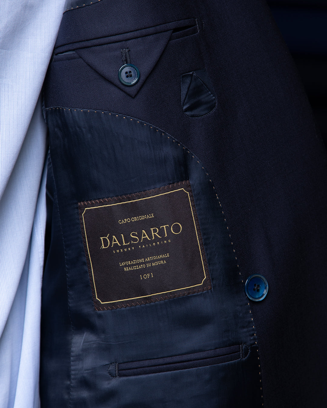 Perugino Dark Petrol Blue Suit