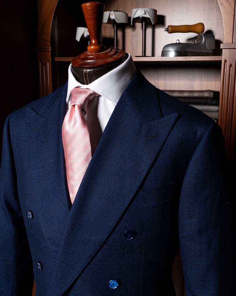 Abito Perugino Check Blue
