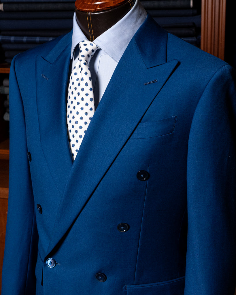 Light Navy Blue Perugino Suit