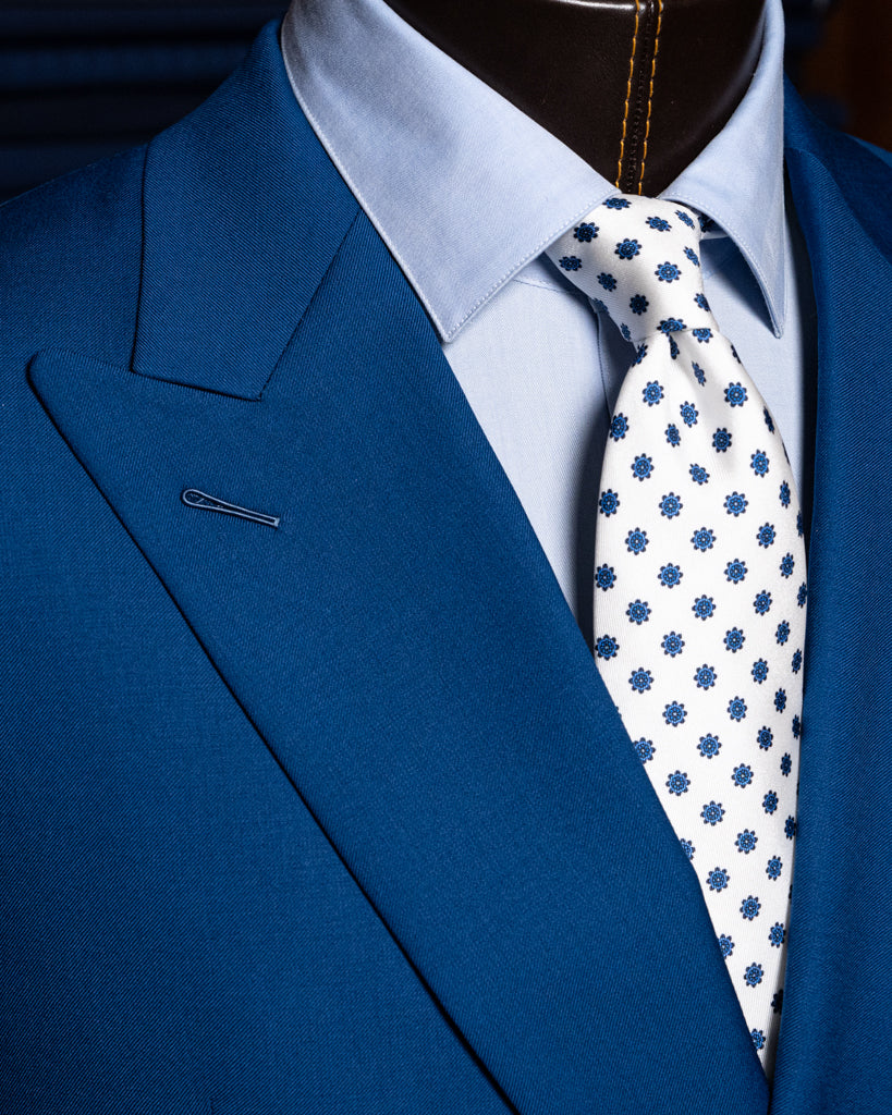 Light Navy Blue Perugino Suit