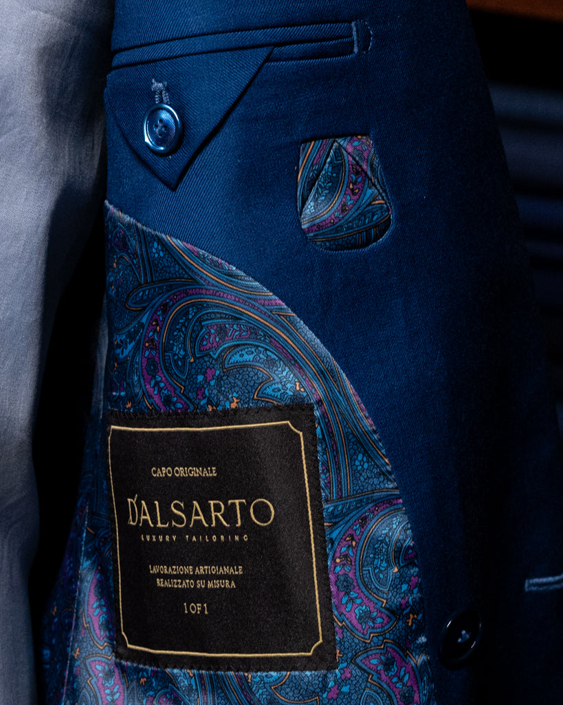 Light Navy Blue Perugino Suit