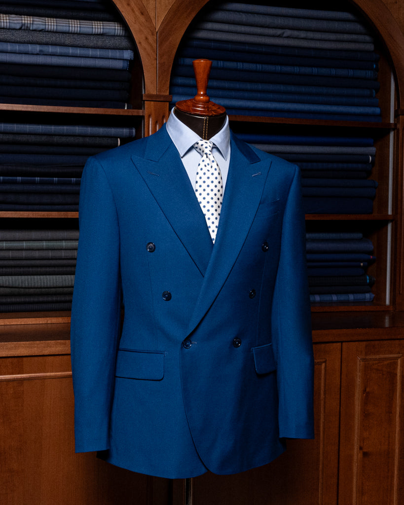 Light Navy Blue Perugino Suit