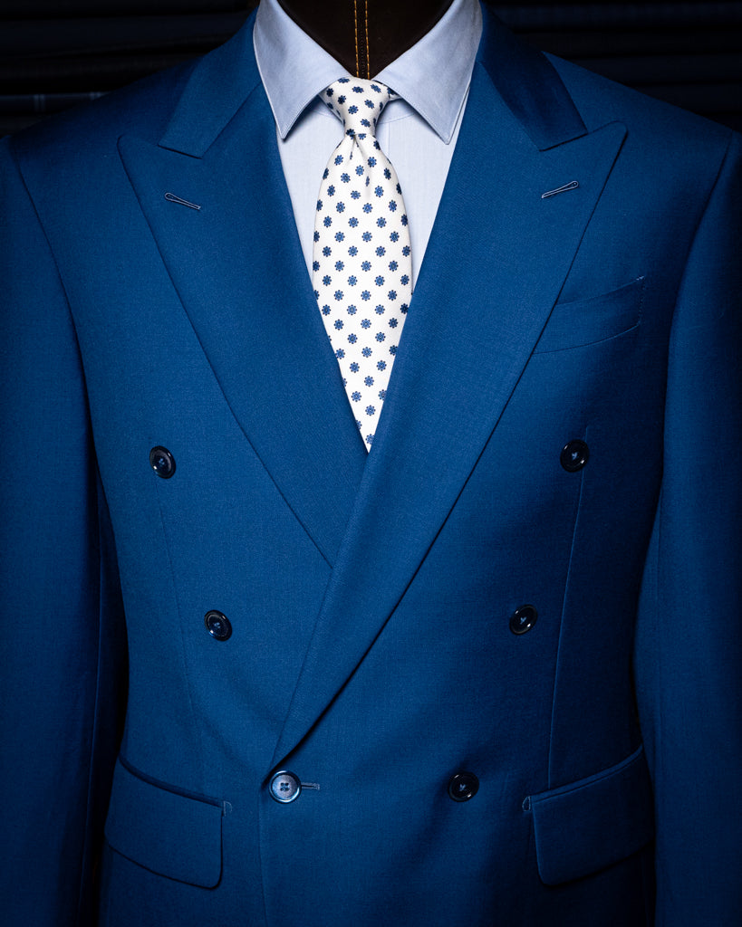 Light Navy Blue Perugino Suit