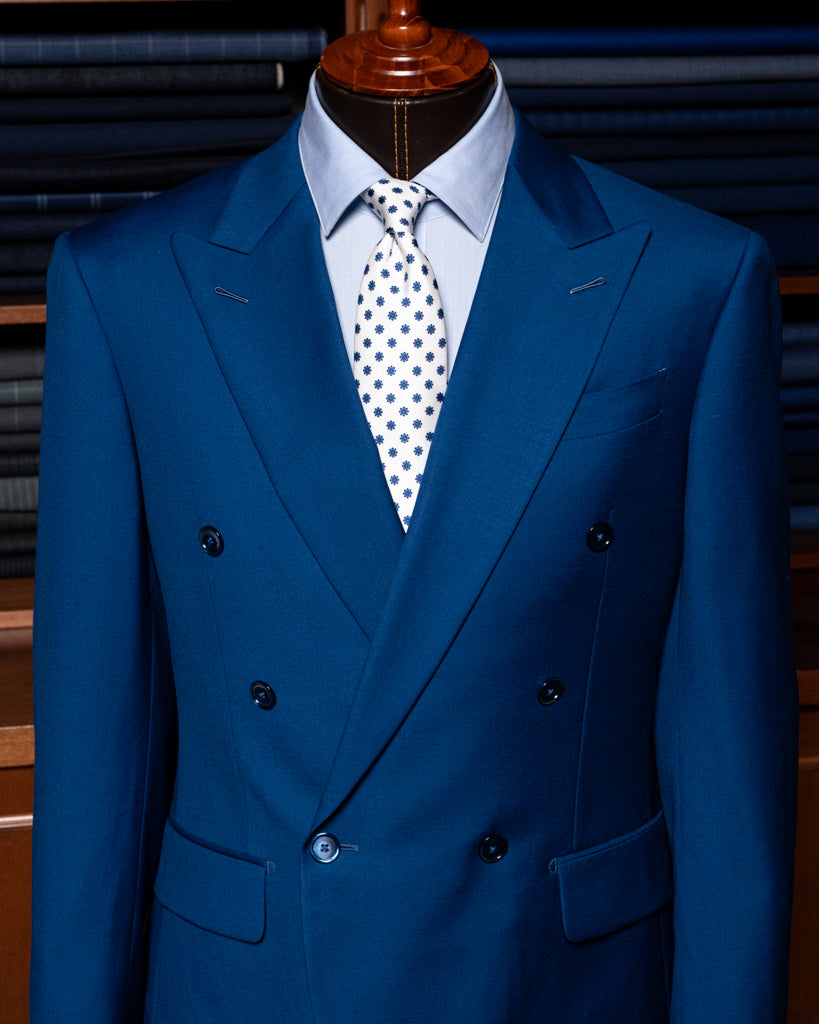 Light Navy Blue Perugino Suit