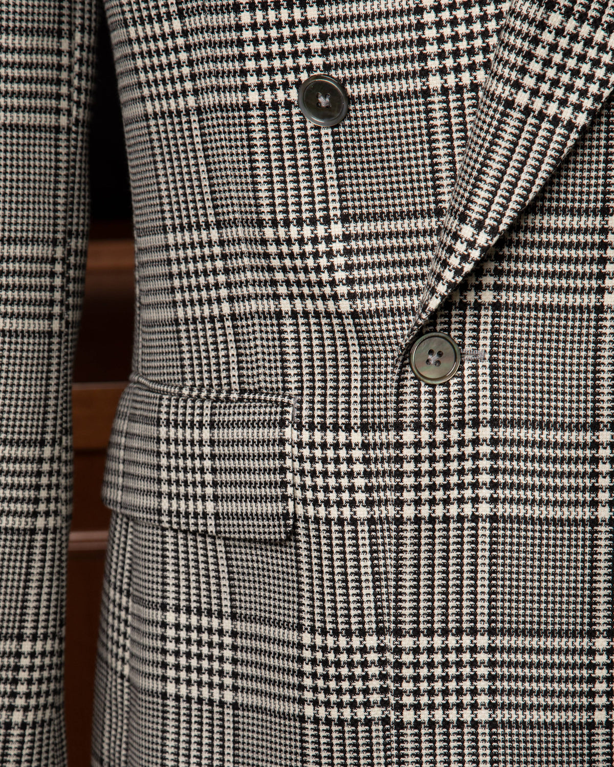 Abito Perugino Principe di Galles Grigio e Nero