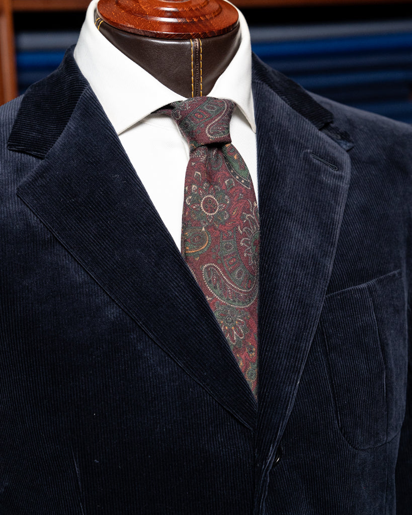 Corduroy Denim Suit