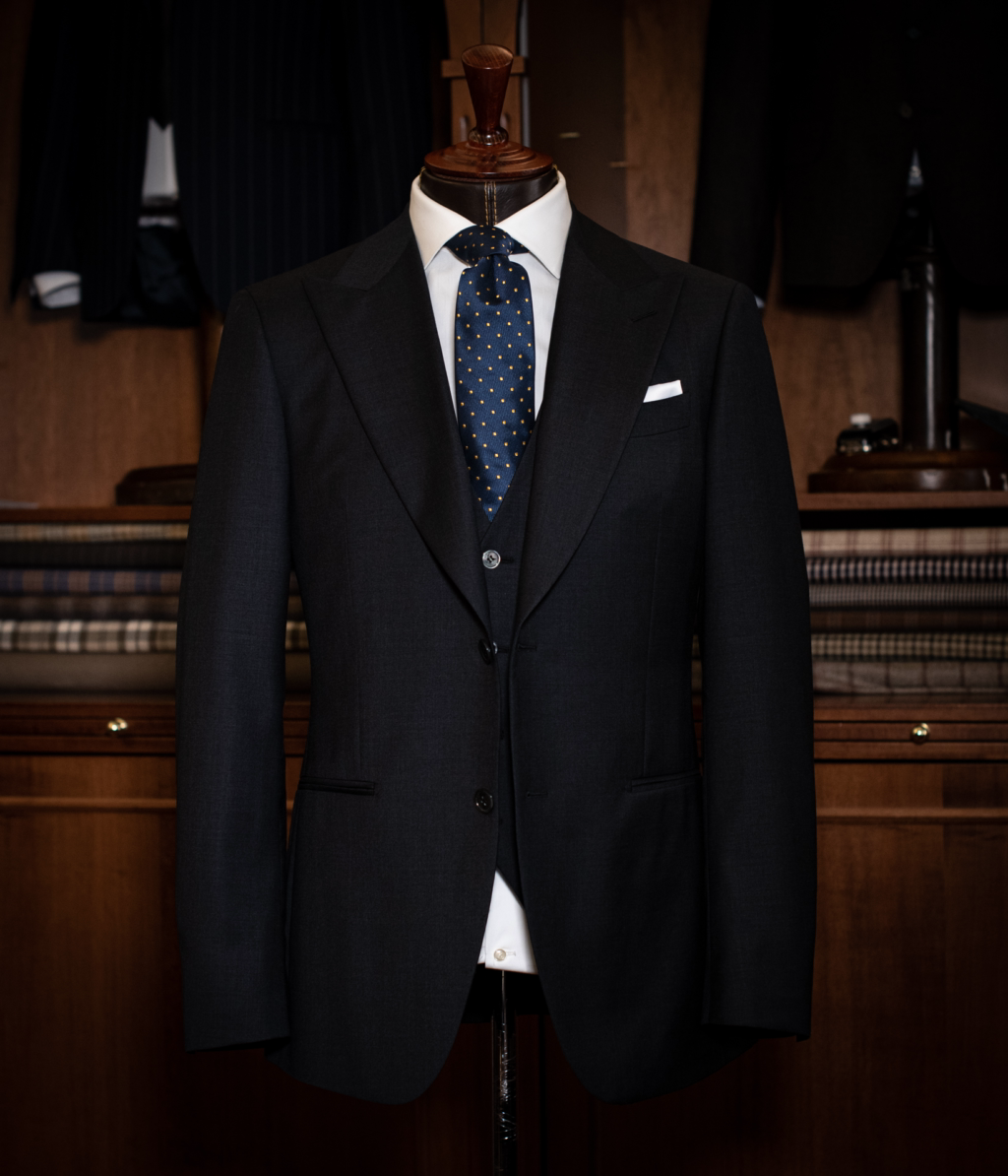 Abito Bernini Grigio Antracite con Gilet