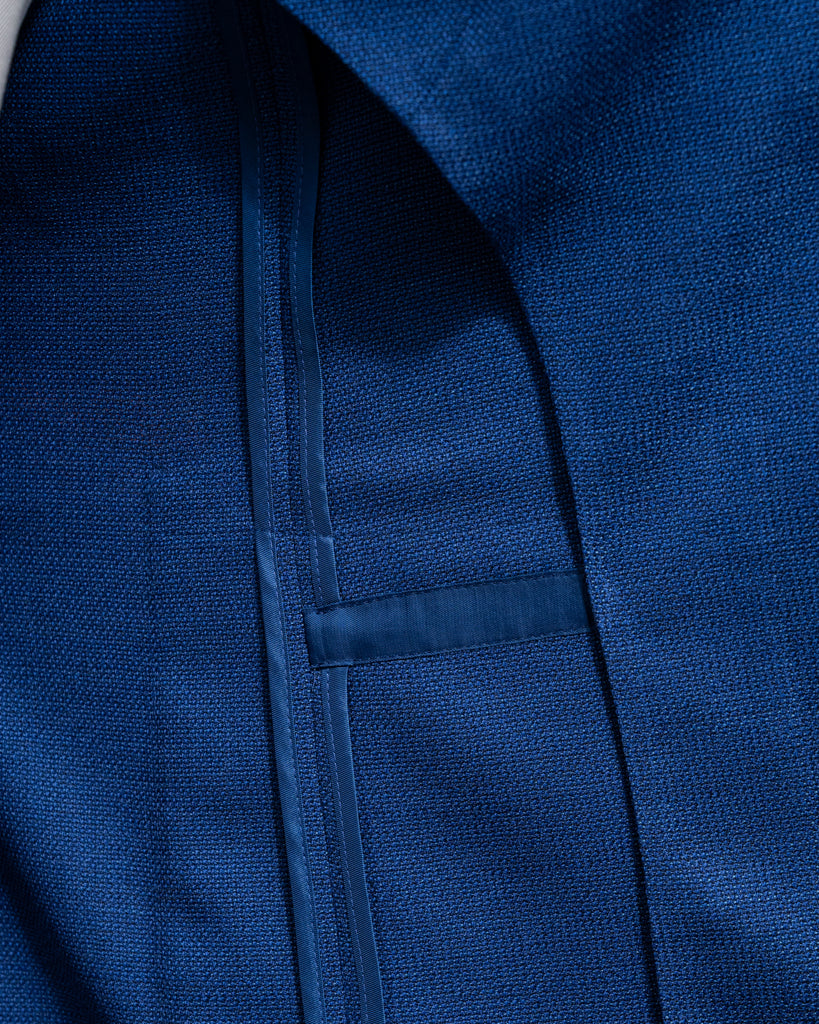 Blazer Giotto Hopsack Blu Chiaro