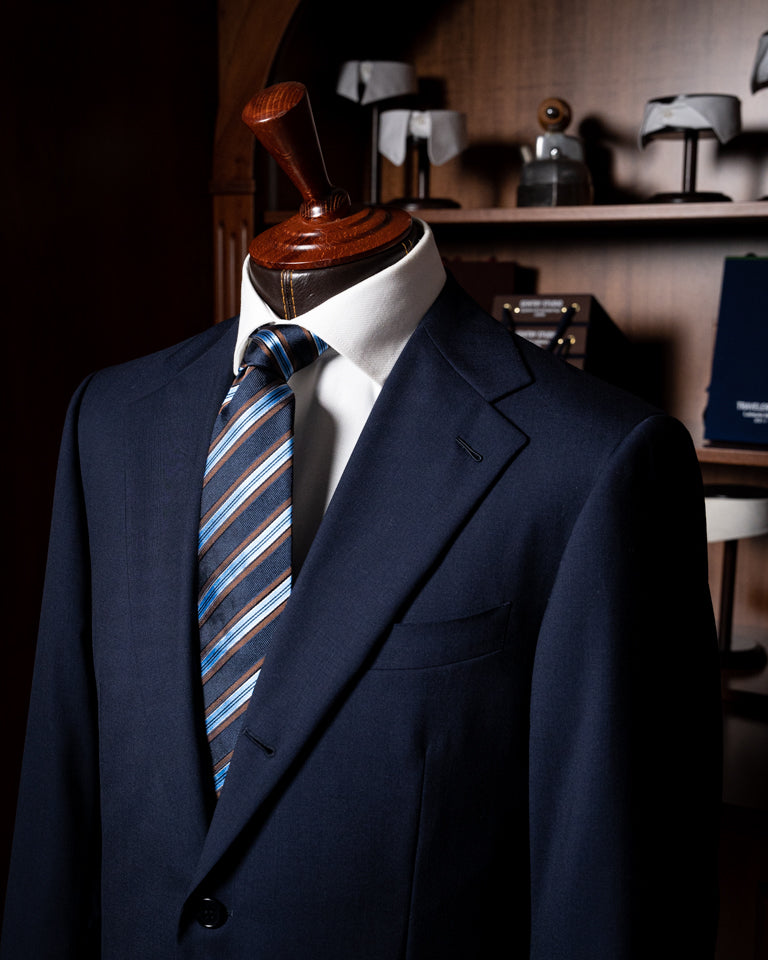 Blazer Giotto Hopsack Blu Notte