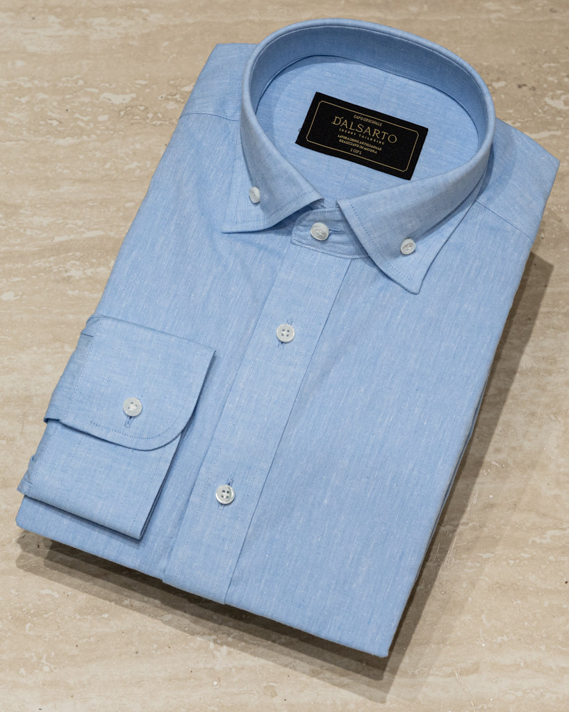 Avio Blue Button-Down Shirt