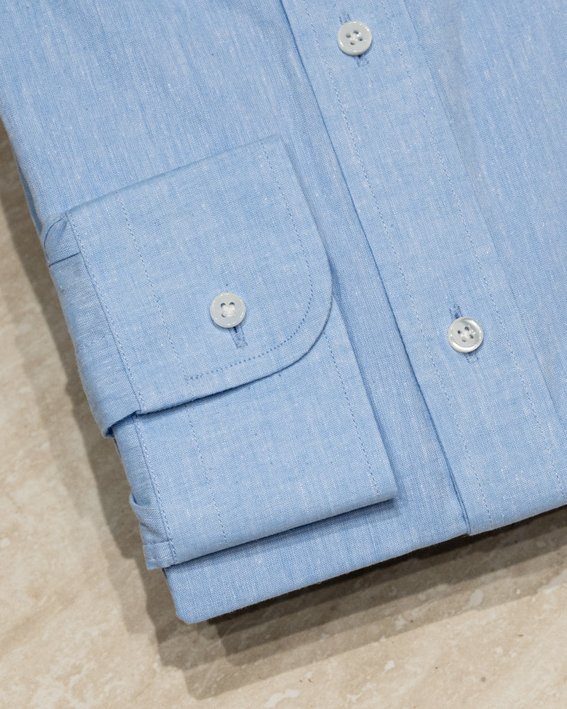 Avio Blue Button-Down Shirt