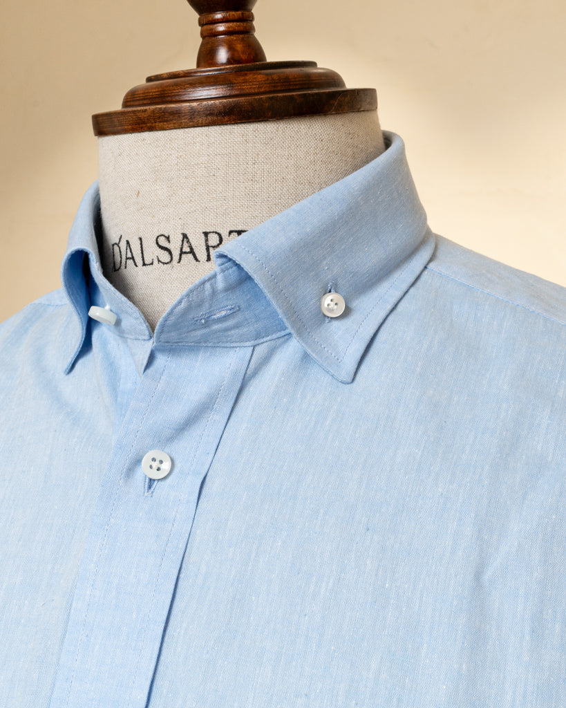 Avio Blue Button-Down Shirt