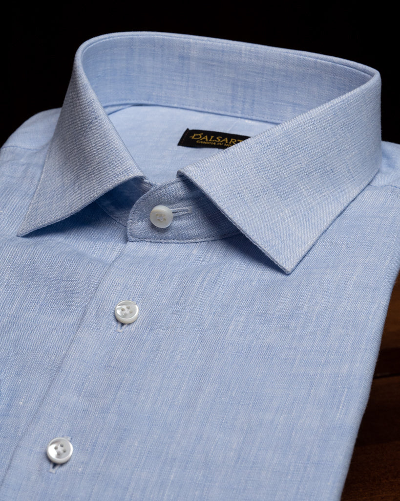 Camicia Azzurro Lino