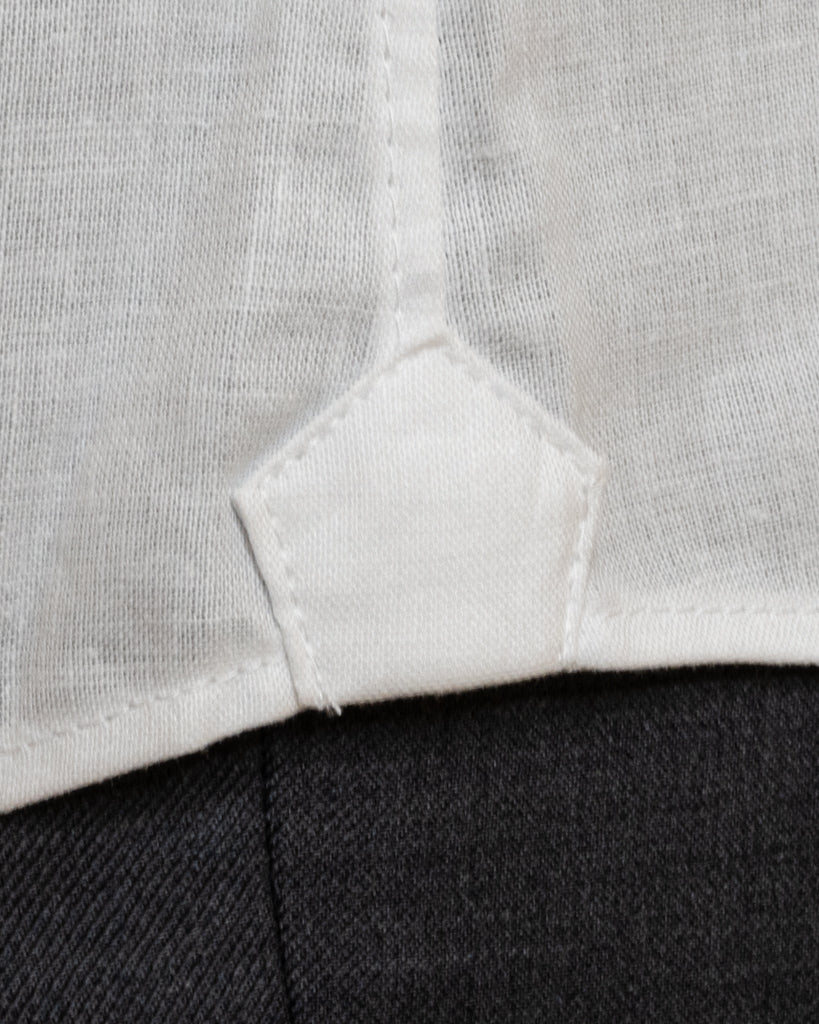 Camicia Bianco Latte Button Down