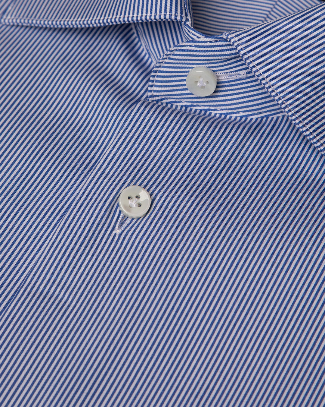 Camicia Blu e Bianca Bacchettata