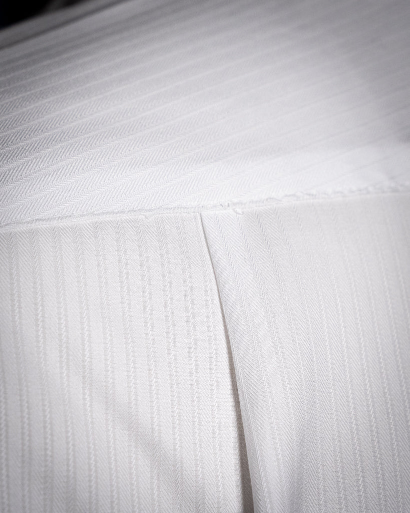 Camicia Cerimonia Bianca con Rilievo