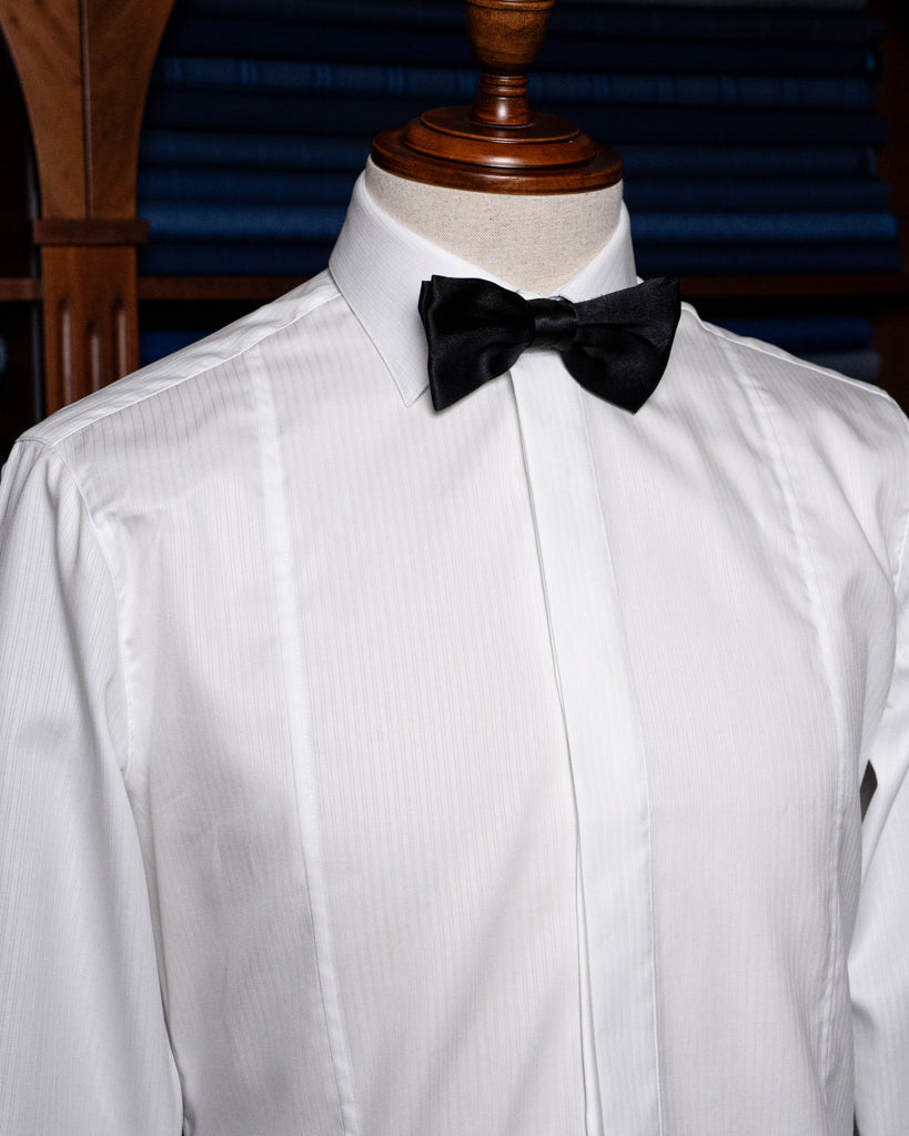 Camicia Cerimonia Bianca con Rilievo