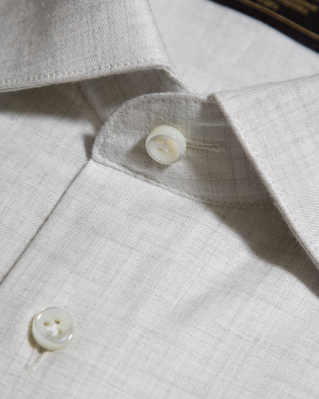 Camicia Bianco Spento Melange