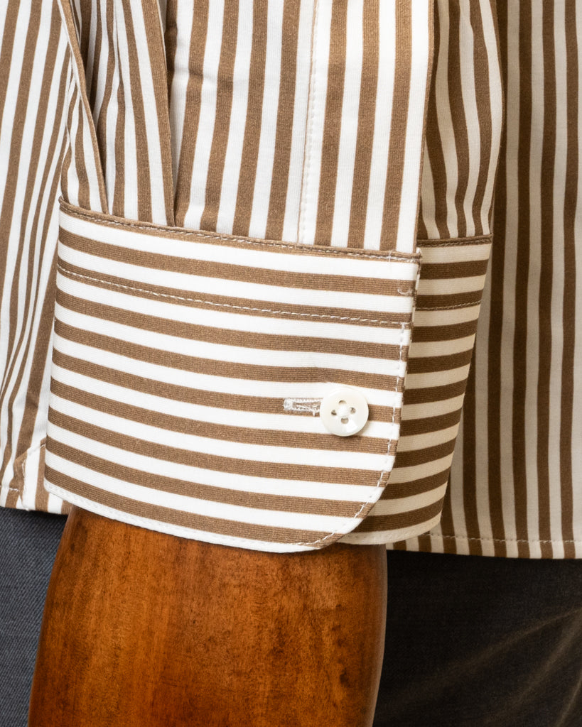 Hazelnut Stretch Shirt with Wand