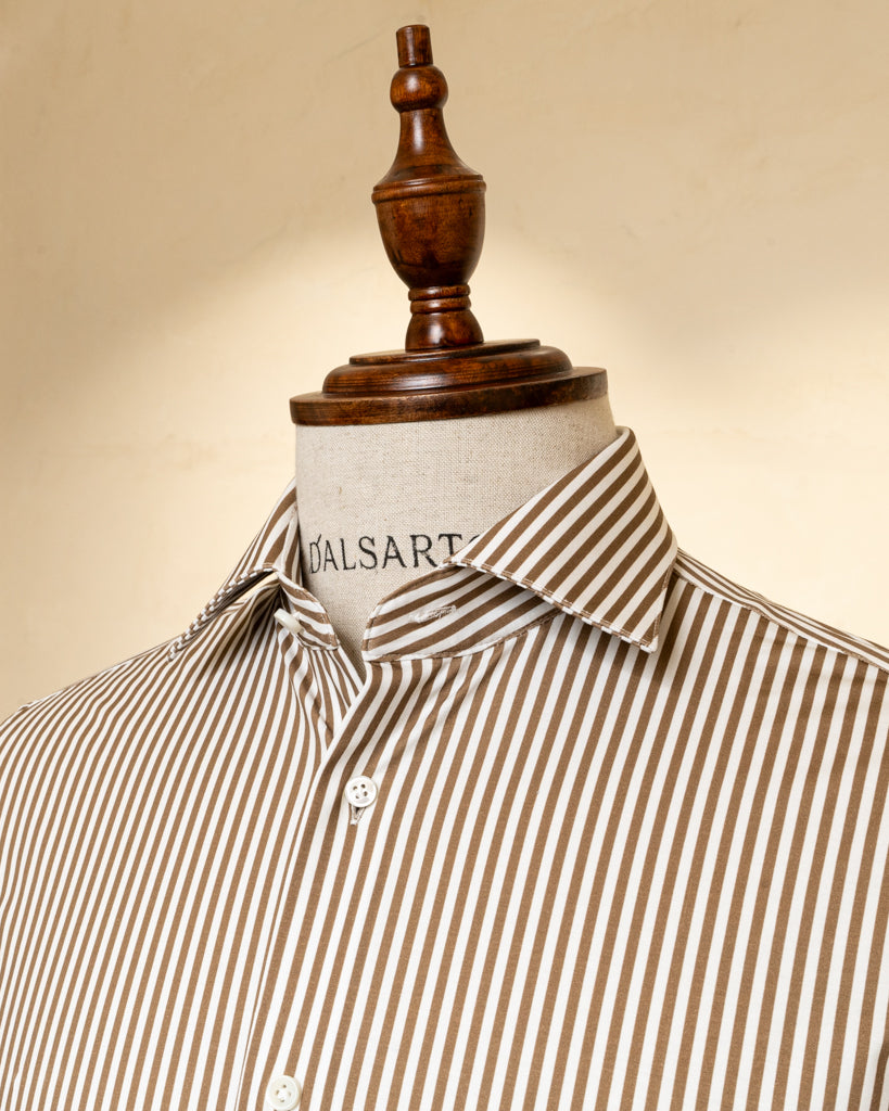Hazelnut Stretch Shirt with Wand