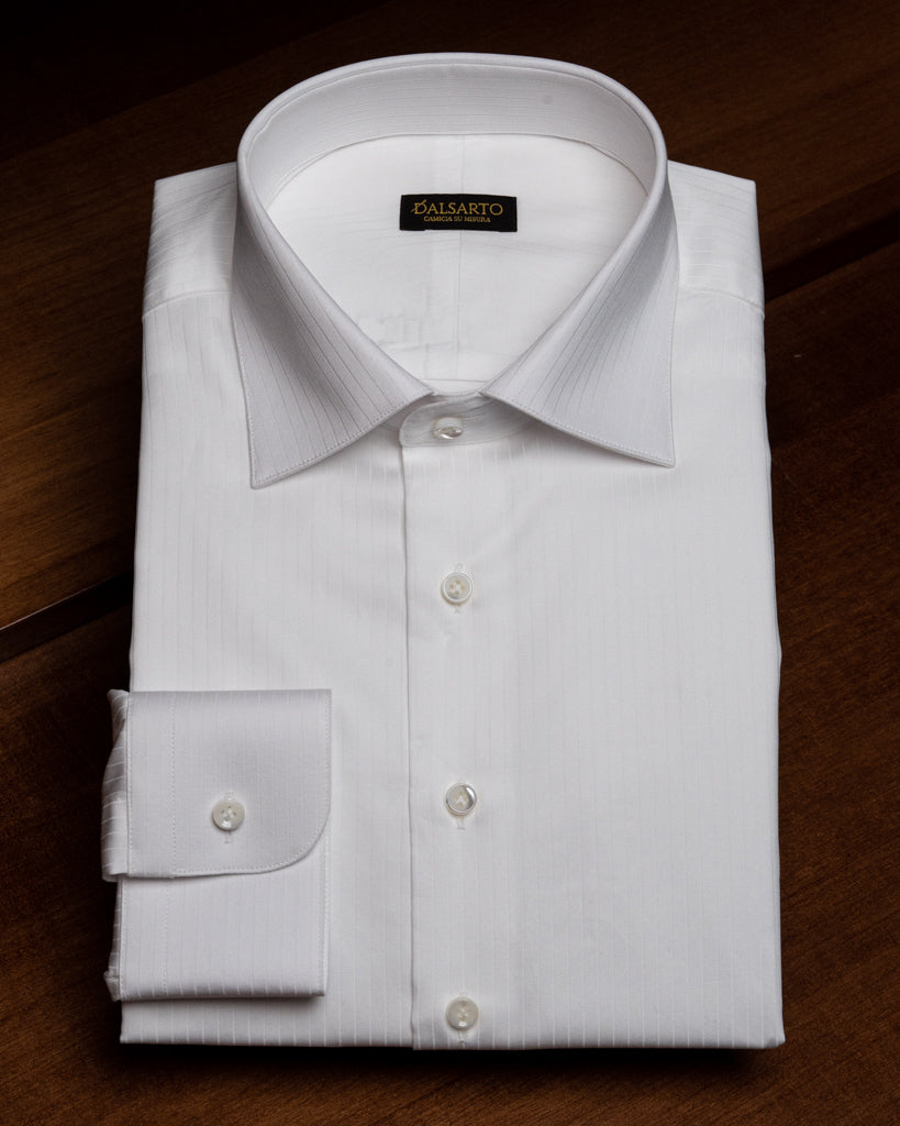 Camicia Bianca Millerighe