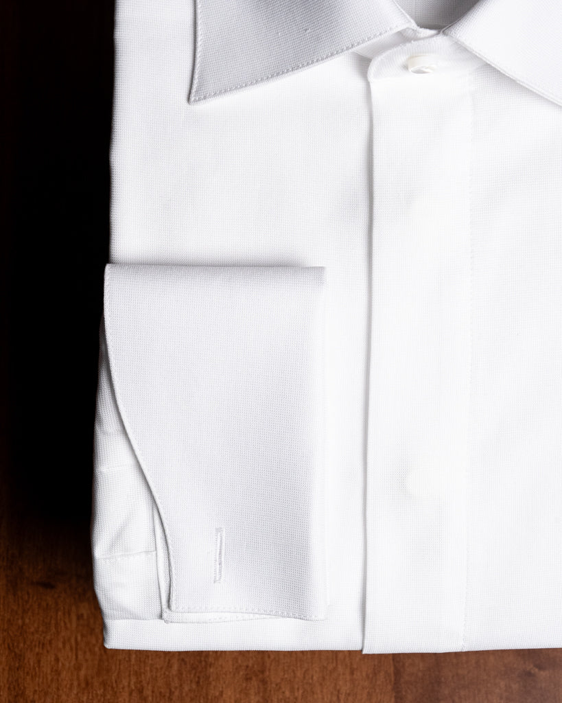 Optical White Ceremony Shirt