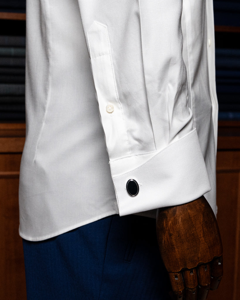 Optical White Ceremony Shirt