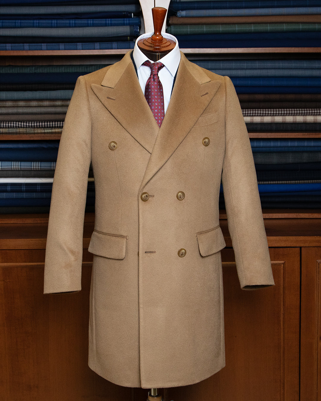 Cappotto Cashmere Camel