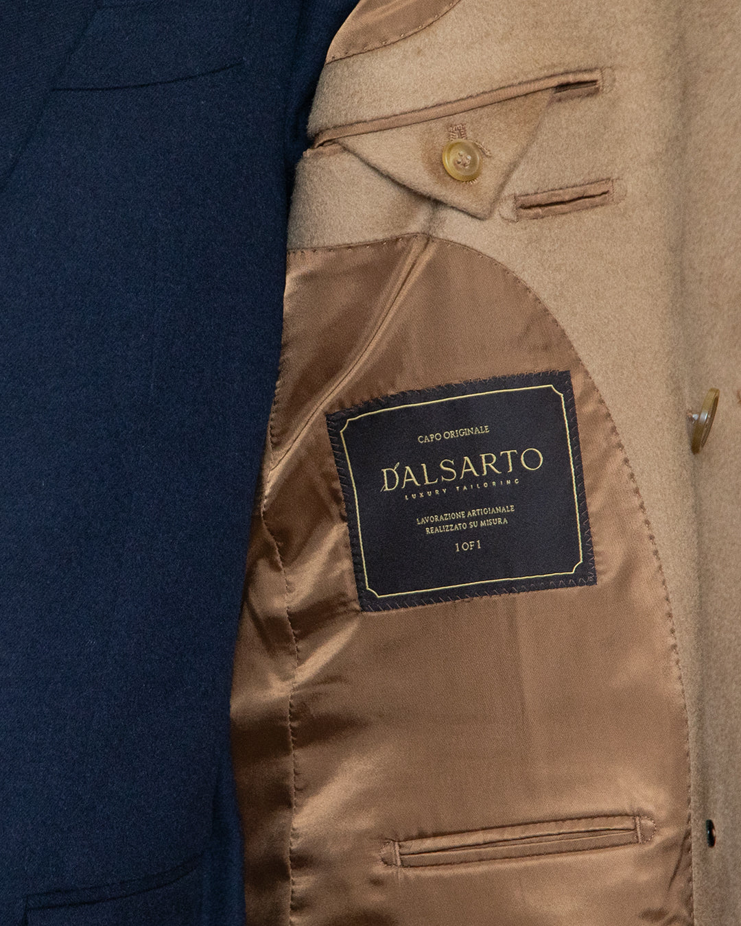 Cappotto Cashmere Camel