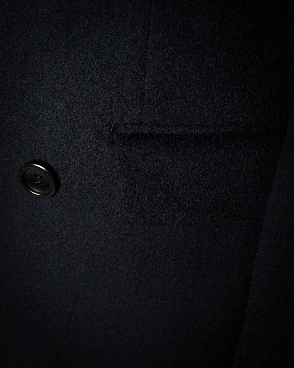 Cappotto Ghiberti Blu Lana Cashmere