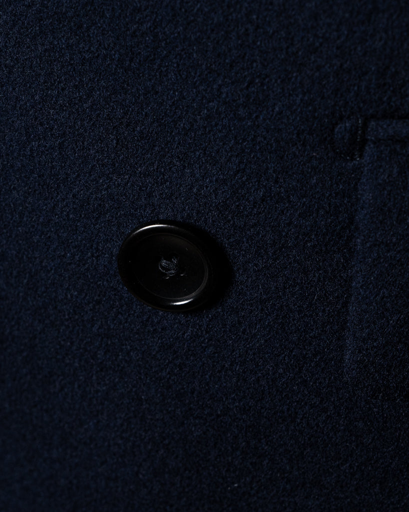 Cappotto Ghiberti Blu Scuro Lana Cashmere
