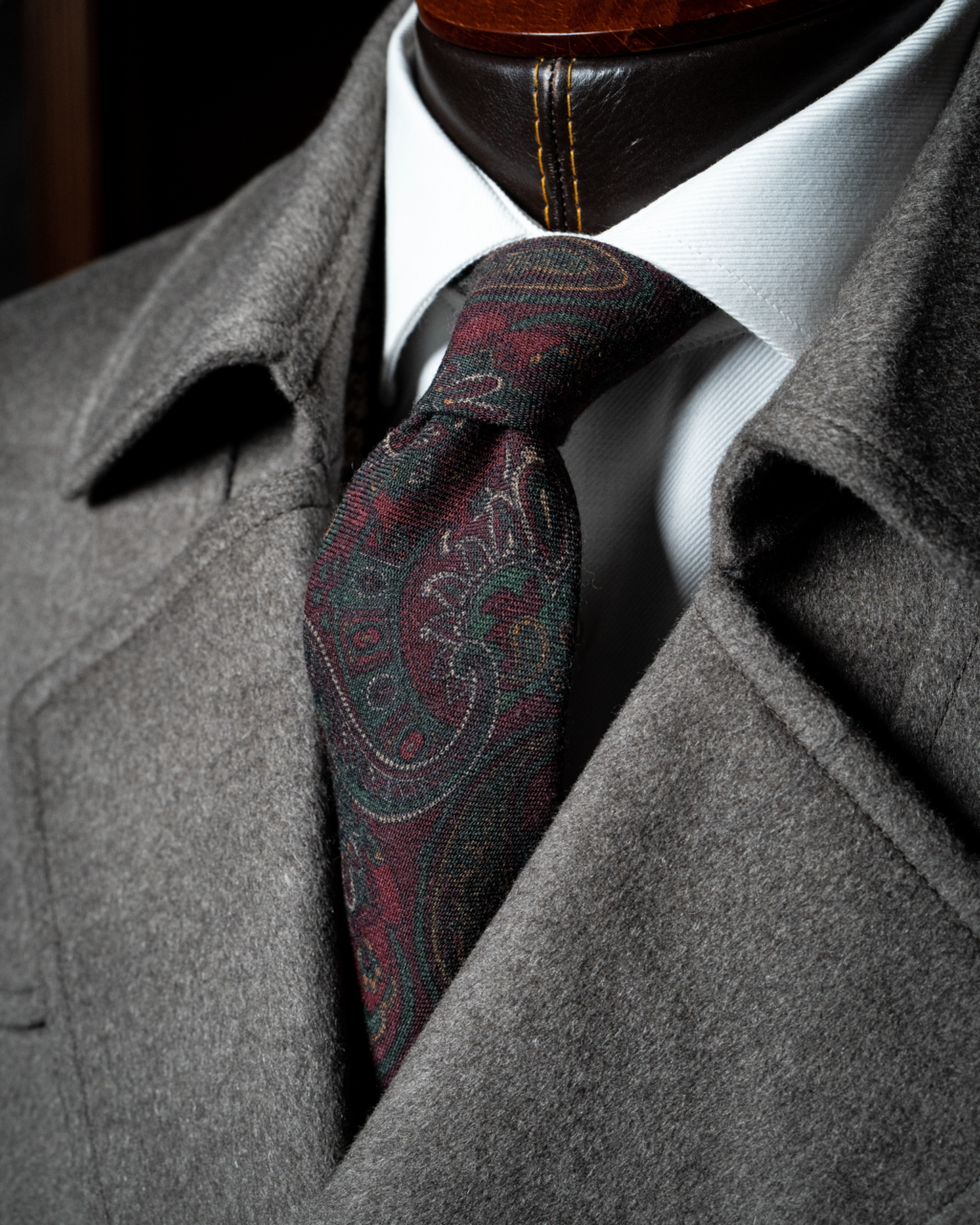 Cappotto Napoleone Grigio Lana Cashmere