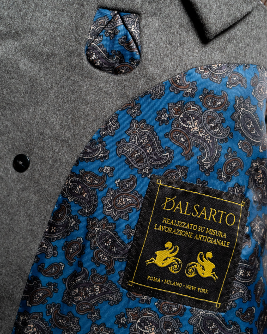Cappotto Napoleone Grigio Lana Cashmere