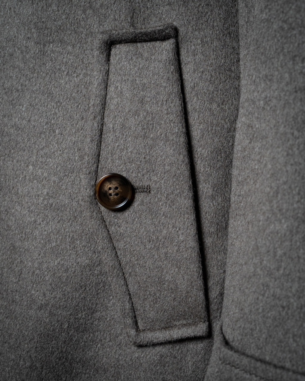 Cappotto Napoleone Grigio Lana Cashmere