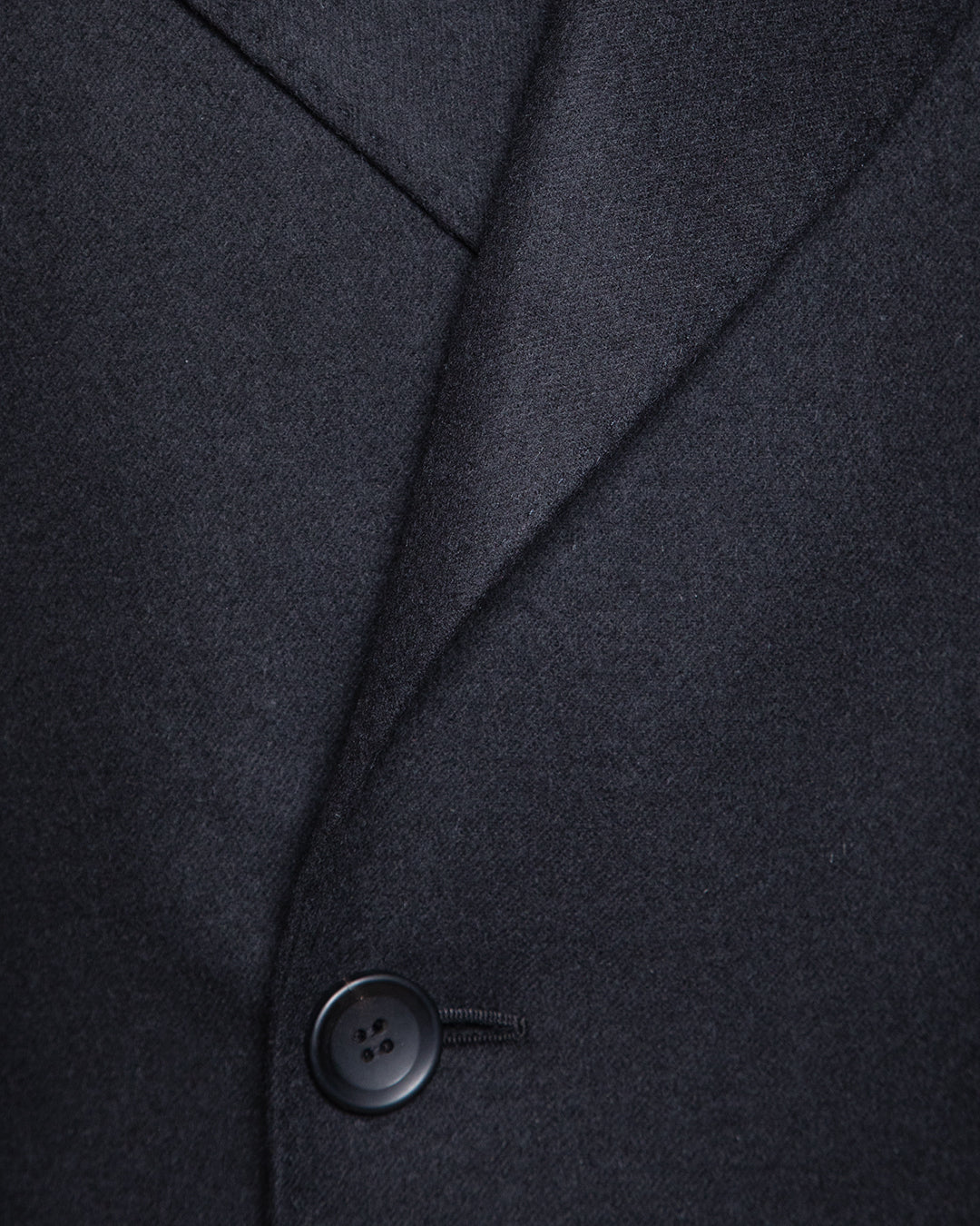 Cappotto Ulster Nero Cashmere Lana Seta