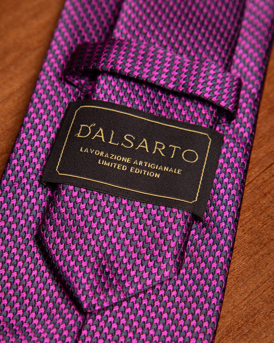 Purple Micro-Pattern Tie