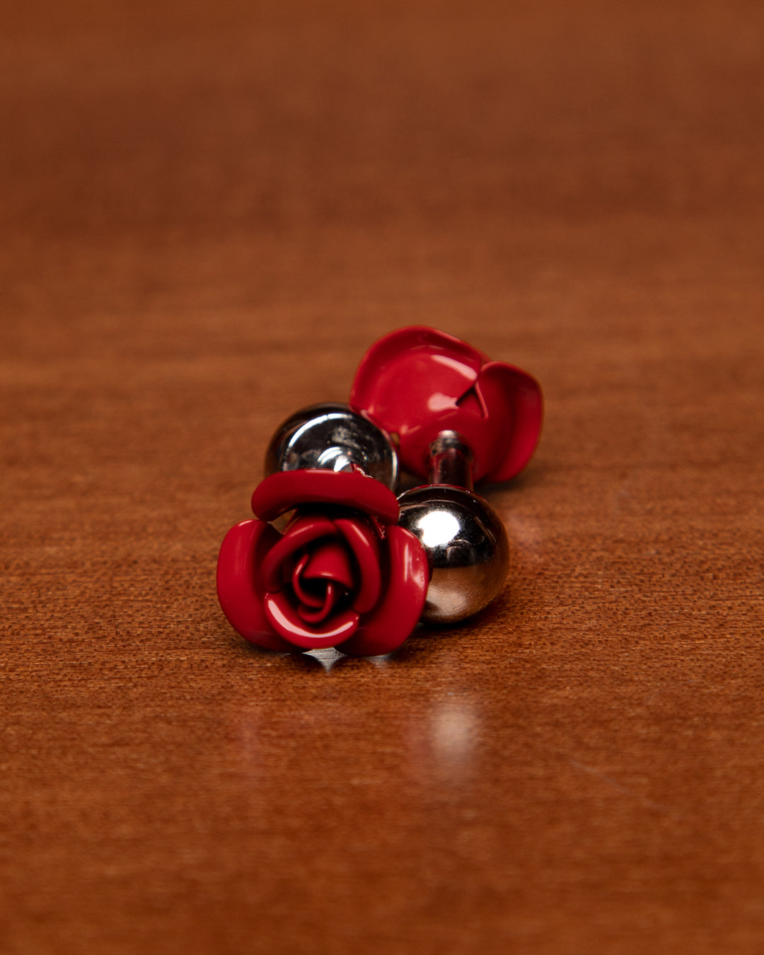 Gemelli con Rosa Rossa