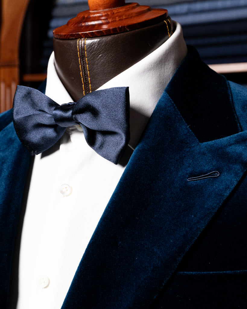 Giacca Bernini Velluto Blu