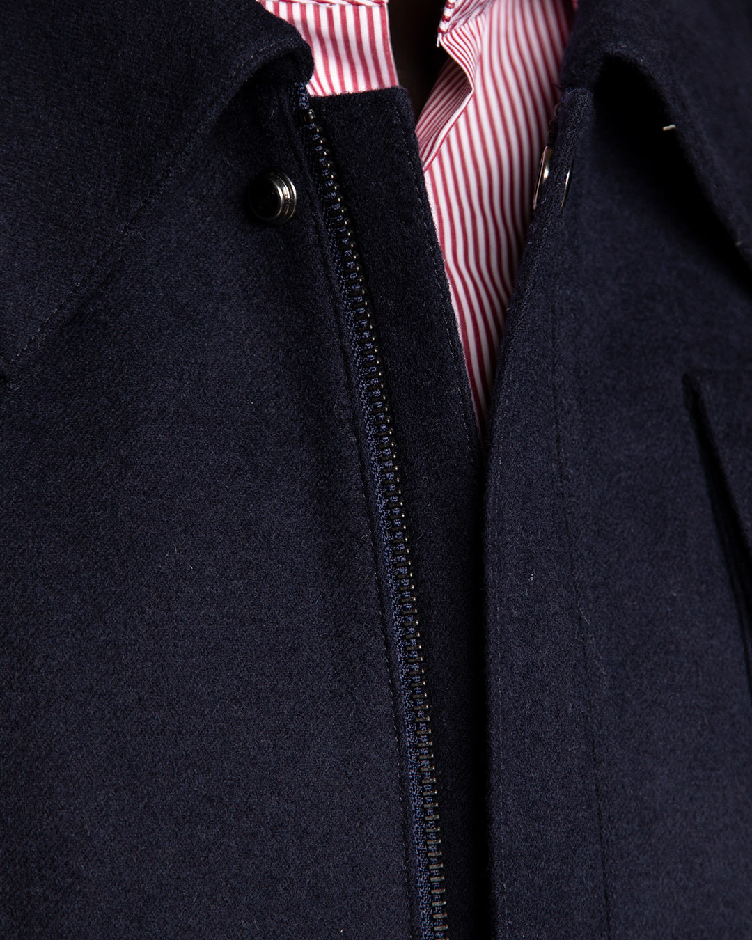 Giacca Blazer Blu Lana Casmere e Seta