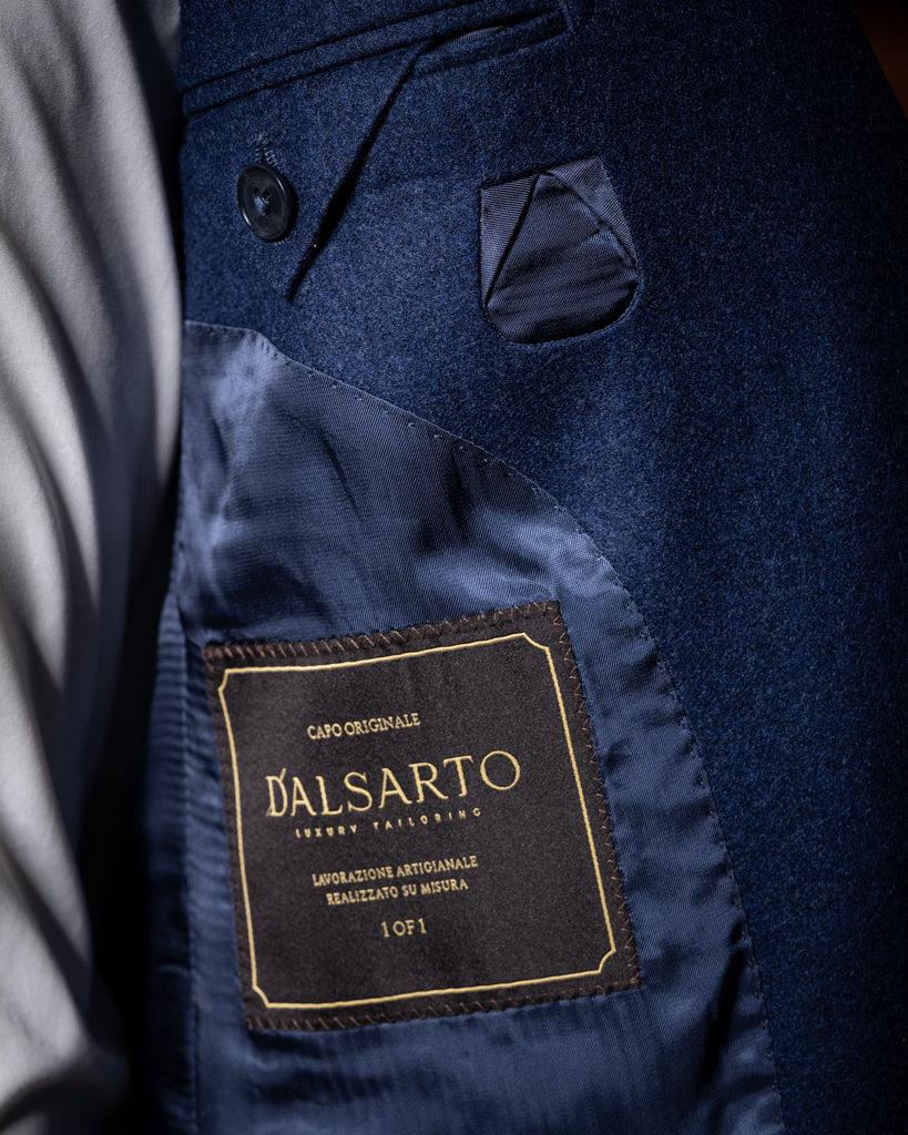 Avio Blue Cashmere Blend Jacket