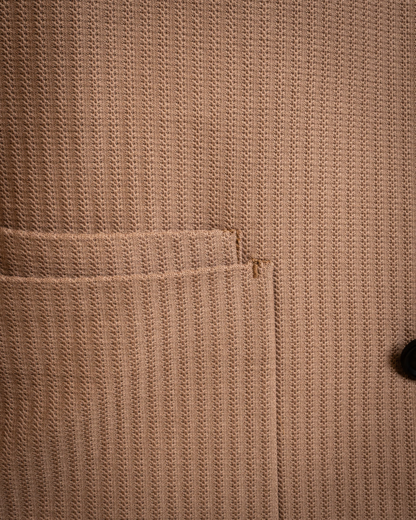Giacca Casual Khaki a Costine